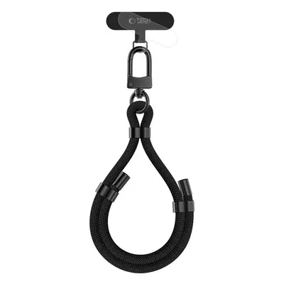 TECH-PROTECT C4S ROPE WRIST STRAP BLACK/BLACK