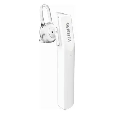 BLUETOOTH HEADSET SWISSTEN ULTRA LIGHT UL-9 BÍLÝ