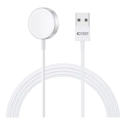 TECH-PROTECT ULTRABOOST MAGNETIC CHARGING CABLE 120CM APPLE WATCH WHITE