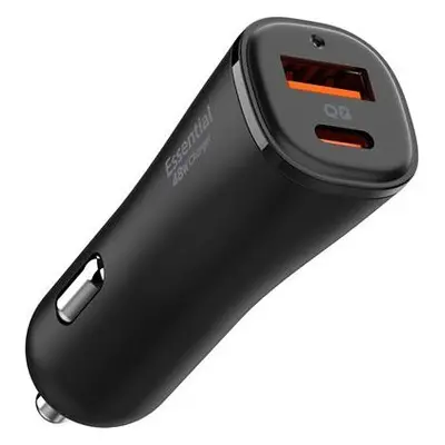 Spigen ArcStation Essential 48W Car Charger, black