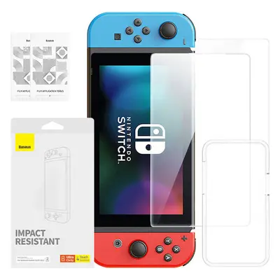 Tvrzené sklo Baseus Screen Protector pro Nintendo Switch OLED 2021