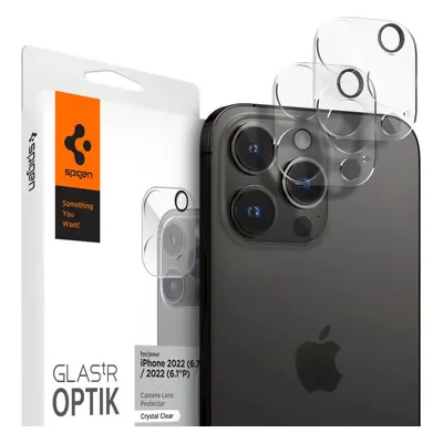 Ochranné sklo na čočku fotoaparátu SPIGEN OPTIK.TR CAMERA PROTECTOR 2-PACK IPHONE 14 PRO / 14 PR