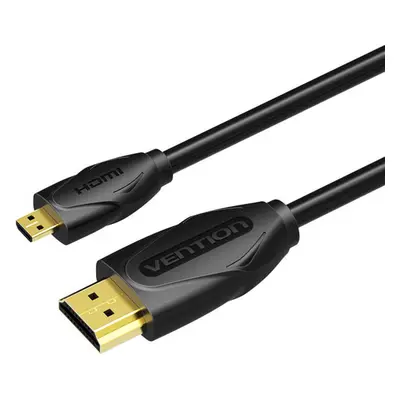 Vention VAA-D03-B200 micro HDMI to HDMI kabel 2m 4K 30Hz (černý)