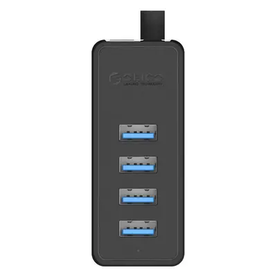 Orico W5P-030 USB na 4x USB 3.0 Hub adaptér (černý)