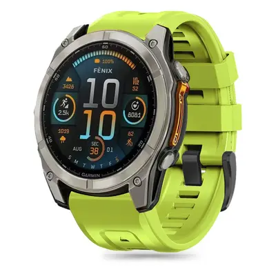 TECH-PROTECT SILICONE GARMIN FENIX 5X / 5X PLUS / 6X / 6X PRO / 7X / 8 (51 MM) LIME