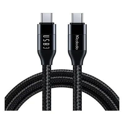 Kabel USB-C na USB-C Mcdodo CA-7132, 100 W, 1,2 m (černý)