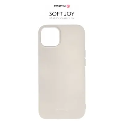 POUZDRO SWISSTEN SOFT JOY PRO APPLE IPHONE 12/12 PRO KAMENNĚ ŠEDÉ