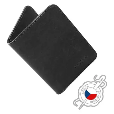 Kožená peněženka FIXED Wallet XL, černá