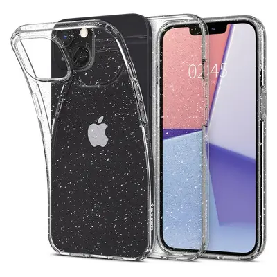 Spigen Liquid Crystal Glitter, crystal quartz - iPhone 13