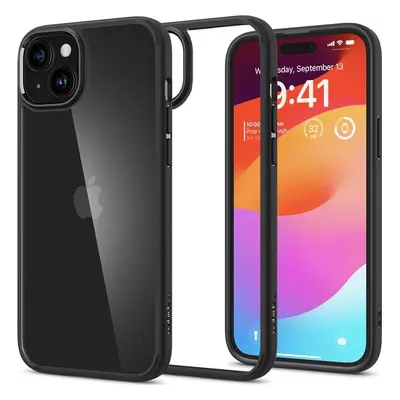 SPIGEN ULTRA HYBRID IPHONE 15 PLUS MATTE BLACK