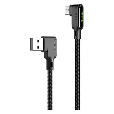 Kabel USB-A na MicroUSB Mcdodo CA-7531, 1,8 m (černý)