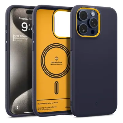 Spigen Caseology Nano Pop Mag, blueberry navy - iPhone 15 Pro Max