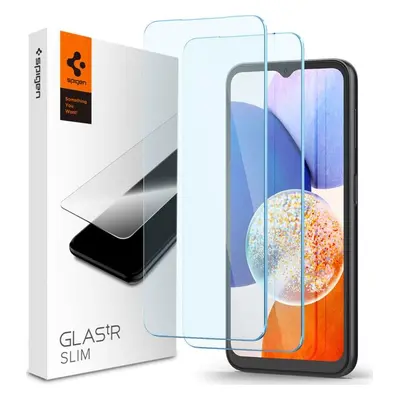 Spigen Glass tR Slim 2 Pack - Samsung Galaxy A14 5G/A14 LTE