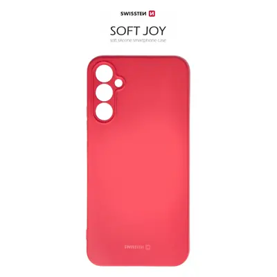 POUZDRO SWISSTEN SOFT JOY PRO SAMSUNG A346 GALAXY A34 5G ČERVENÉ