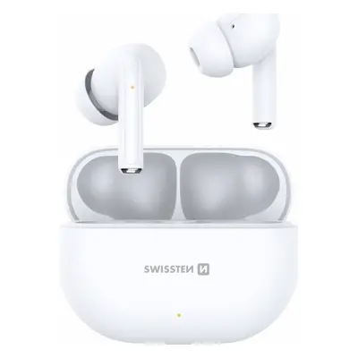 Bluetooth TWS sluchátka SWISSTEN Pro Tune bílá