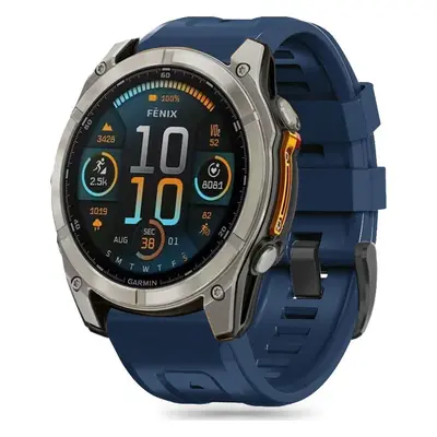 TECH-PROTECT SILICONE GARMIN FENIX 5 / 6 / 6 PRO / 7 / 8 (47 MM) / E NAVY BLUE