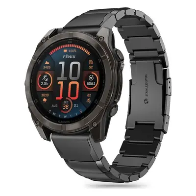 TECH-PROTECT STEELBAND GARMIN FENIX 5X / 5X PLUS / 6X / 6X PRO / 7X / 8 (51 MM) BLACK