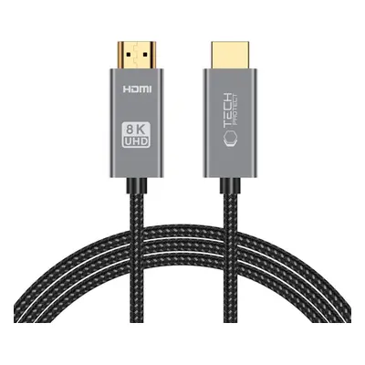 TECH-PROTECT ULTRABOOST HDMI 2.1 CABLE 4K 120HZ / 8K 60HZ 200CM BLACK