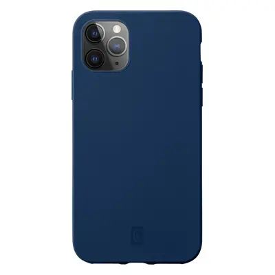 Ochranný silikonový kryt Cellularline Sensation pro Apple iPhone 12 Pro Max, navy blue