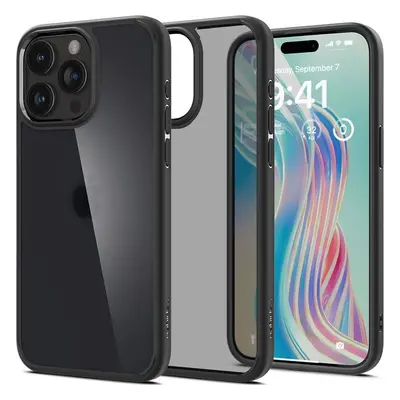 Spigen Ultra Hybrid, frost black - iPhone 15 Pro