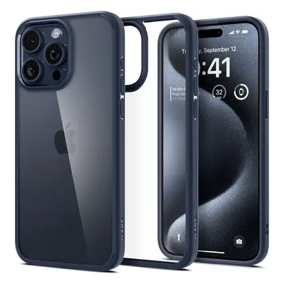 Spigen Ultra Hybrid, navy blue - iPhone 15 Pro