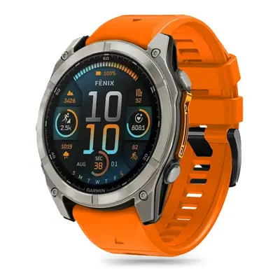 TECH-PROTECT SILICONE LINE GARMIN FENIX 5 / 6 / 6 PRO / 7 / 8 (47 MM) / E ORANGE