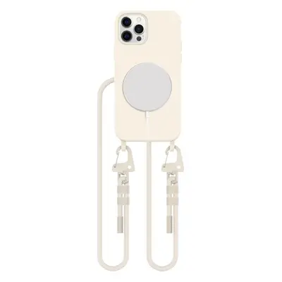 TECH-PROTECT MAGNECKLACE MAGSAFE IPHONE 12 / 12 PRO COSMIC LATTE