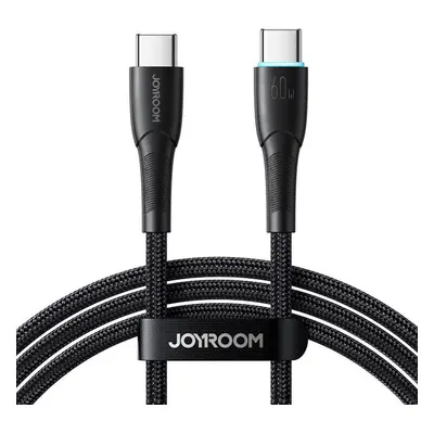 Kabel USB-C na USB-C Joyroom SA32-CC3 Starry, 60 W, 1 m černý