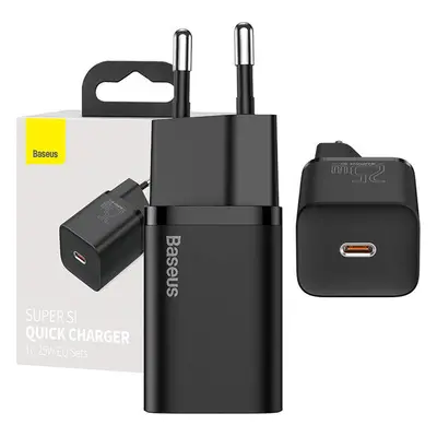 Baseus wall charger Super Si PD 25W 1x USB-C black