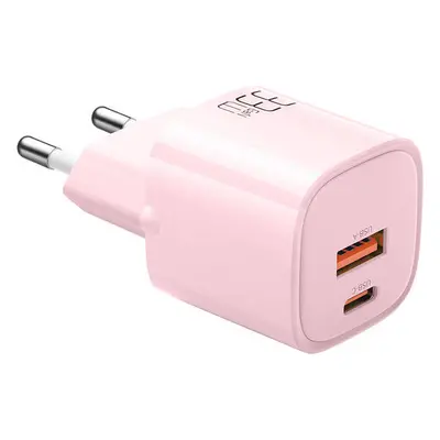 Nabíječka GaN 33W Mcdodo CH-0156 USB-C, USB-A (růžová)