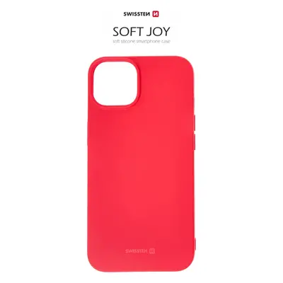 POUZDRO SWISSTEN SOFT JOY PRO APPLE IPHONE 14 ČERVENÉ