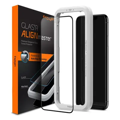 Tvrzené sklo SPIGEN ALM GLASS FC IPHONE 11 / XR BLACK