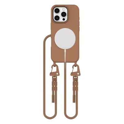 TECH-PROTECT MAGNECKLACE MAGSAFE IPHONE 16 PRO CHOCOLATE BROWN