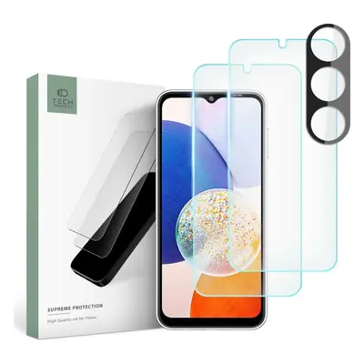 Tvrzené sklo TECH-PROTECT SUPREME SET GALAXY A14 4G / 5G CLEAR