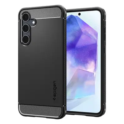 SPIGEN RUGGED ARMOR GALAXY A55 5G MATTE BLACK