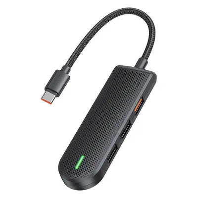 Rozbočovač USB-C Mcdodo HU-1430 5w1 (USB2.0*3,USB3.0*1,SD/TF)