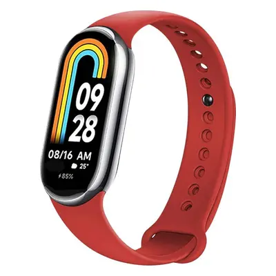 Silikonový řemínek FIXED Silicone Strap pro Xiaomi Mi Band 8/Smart Band 9, červený