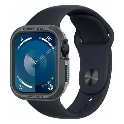 Spigen Rugged Armor, dark gray - Apple Watch 45mm/44mm