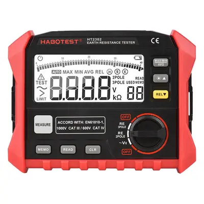 Habotest HT2302 Digitální tester zemního odporu