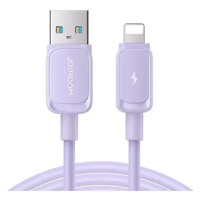 Joyroom Kabel S-AL012A14 2,4A USB na Lightning / 2,4A/ 1,2 m (fialový)