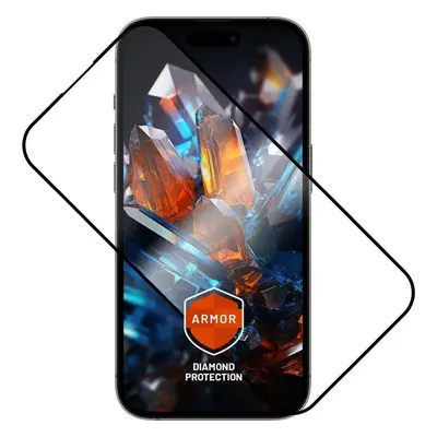 Ultra odolné tvrzené sklo FIXED Armor s Anti-dust aplikátorem a AR vrstvou pro Apple iPhone 15/i