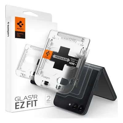 Spigen Glass tR EZ Fit Cover 2 Pack Transparency - Samsung Galaxy Z Flip5