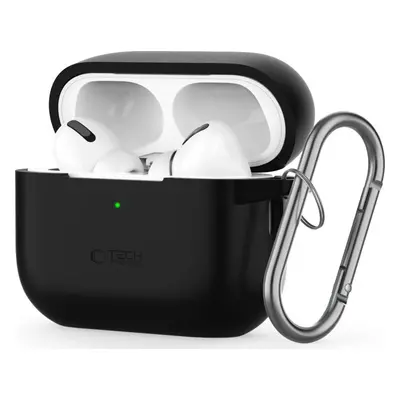 TECH-PROTECT SILICONE HOOK APPLE AIRPODS PRO 1 / 2 BLACK