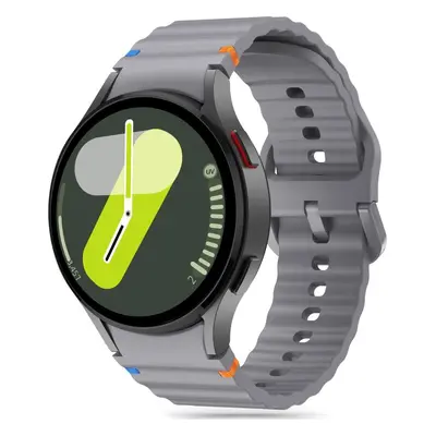 TECH-PROTECT řemínek SILICONE SPORT SAMSUNG GALAXY WATCH 4 / 5 / 5 PRO / 6 / 7 / FE CRAYON GREY