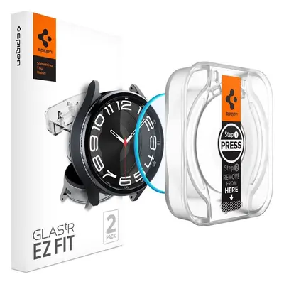 Tvrzené sklo SPIGEN GLAS.TR ”EZ-FIT” 2-PACK GALAXY WATCH 6 CLASSIC (43 MM) CLEAR