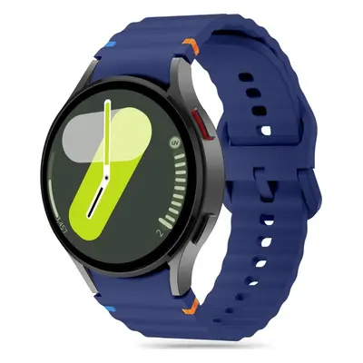 TECH-PROTECT řemínek SILICONE SPORT SAMSUNG GALAXY WATCH 4 / 5 / 5 PRO / 6 / 7 / FE NAVY BLUE