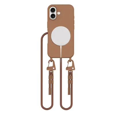 TECH-PROTECT MAGNECKLACE MAGSAFE IPHONE 16 CHOCOLATE BROWN