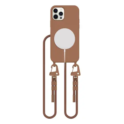 TECH-PROTECT MAGNECKLACE MAGSAFE IPHONE 12 / 12 PRO CHOCOLATE BROWN