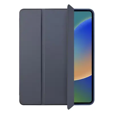 Pouzdro FIXED Padcover pro Apple iPad Air 13" (2024) se stojánkem, podpora Sleep and Wake, modré