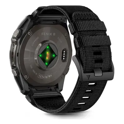 TECH-PROTECT NYLON CLASSIC GARMIN FENIX 5 / 6 / 6 PRO / 7 / 8 (47 MM) / E BLACK